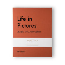 Lade das Bild in den Galerie-Viewer, Fotoalbum - Life in Pictures (orange)
