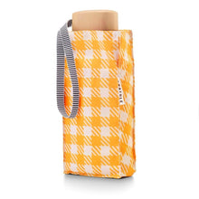 Lade das Bild in den Galerie-Viewer, ANATOLE folding umbrella - Hamond - yellow gingham
