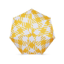 Lade das Bild in den Galerie-Viewer, ANATOLE folding umbrella - Victoria - yellow oversize gingham
