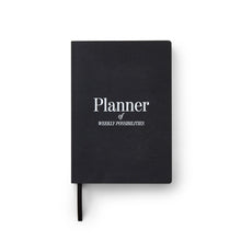 Lade das Bild in den Galerie-Viewer, Weekly Planner - Timeless, Black
