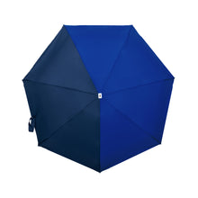 Lade das Bild in den Galerie-Viewer, ANATOLE two-tone folding umbrella - Victoire - royal blue/navy

