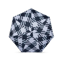 Lade das Bild in den Galerie-Viewer, ANATOLE folding umbrella - Smith - black oversize gingham
