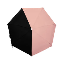 Lade das Bild in den Galerie-Viewer, ANATOLE two-tone folding umbrella - Edith -  coral pink/black
