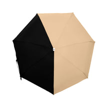 Lade das Bild in den Galerie-Viewer, ANATOLE two-tone folding umbrella - Alice - beige/black
