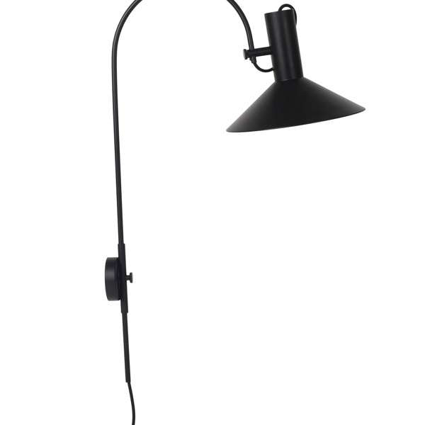 Formel Wandlampe, schwarz