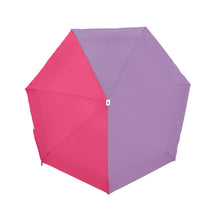 Lade das Bild in den Galerie-Viewer, ANATOLE two-tone folding umbrella - Elisabeth - lilac/pink
